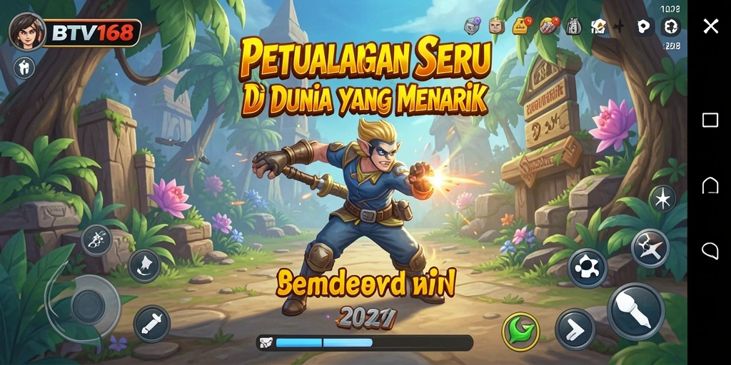 Gameplay menakjubkan di dunia petualangan BTV168.