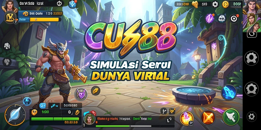 Tampilan gameplay emosi dan kreativitas di CU888.