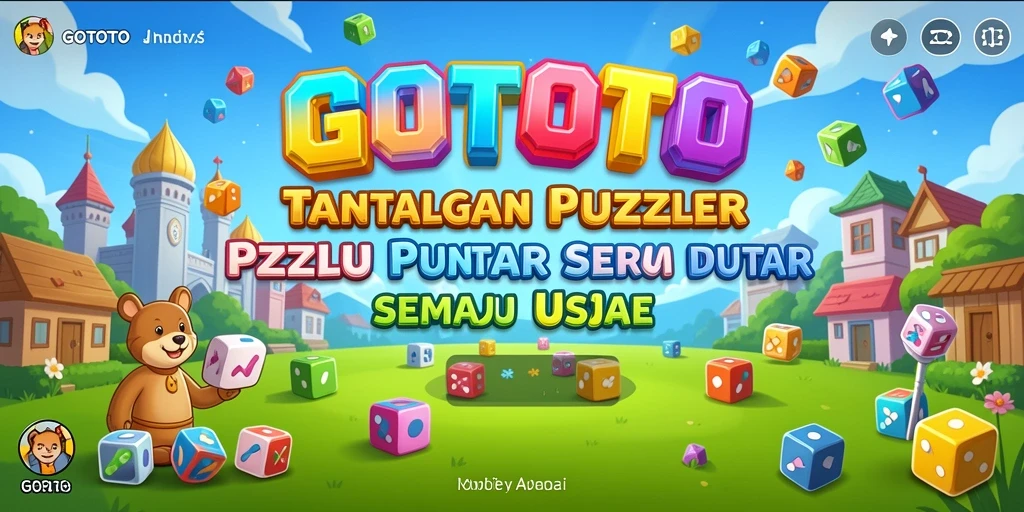 GOTOTO menunjukkan gameplay Puzzle yang menarik dan interaktif.
