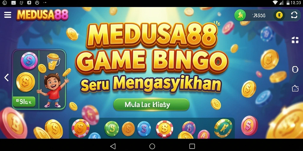 Screenshot gameplay Bingo yang menampilkan keseruan bermain.