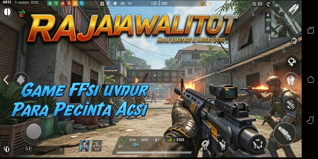 Tampilan gameplay <strong>RAJAWALITOTO</strong> yang mendebarkan dan penuh aksi.