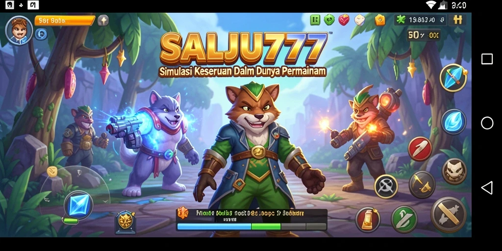 Screenshot utama SALJU777 yang menampilkan gameplay Simulation yang menarik.