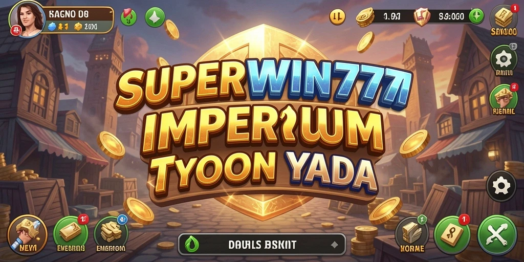 Tampilan gameplay <strong>SUPERWIN777</strong> yang memukau dengan berbagai pilihan bisnis.
